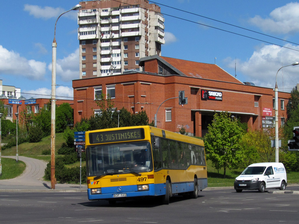Литва, Mercedes-Benz O405N2 № 497