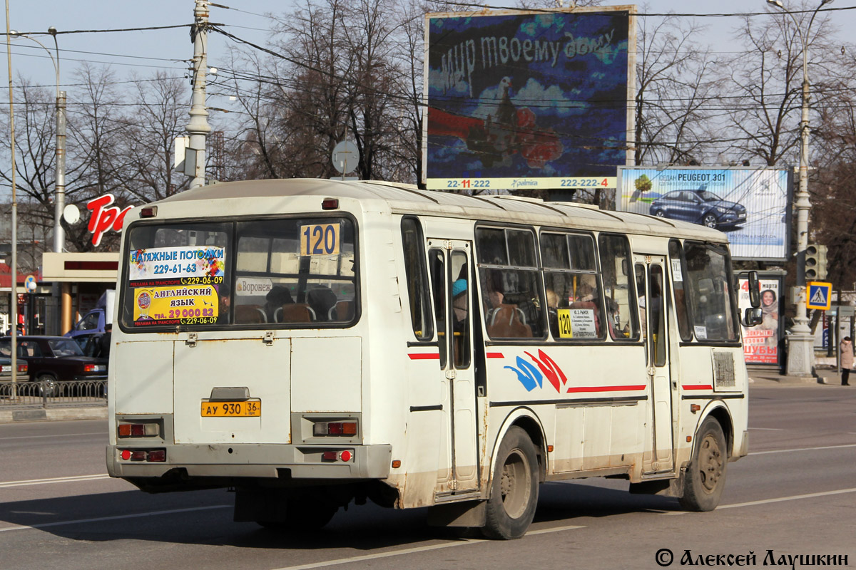 Воронежская область, ПАЗ-4234 № АУ 930 36