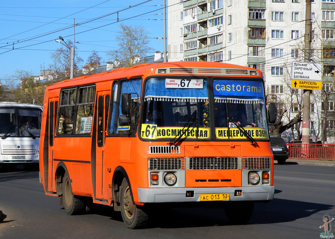 Нижегородская область, ПАЗ-32054 № АС 013 52