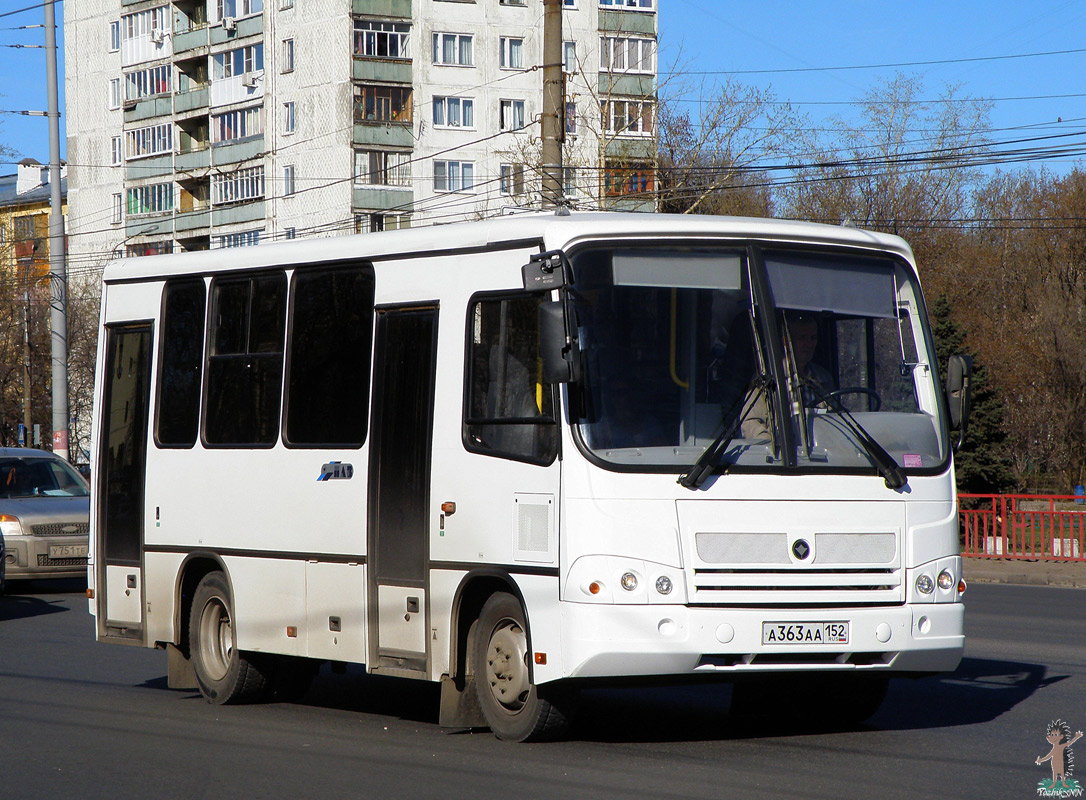 Нижегородская область, ПАЗ-320302-08 № А 363 АА 152