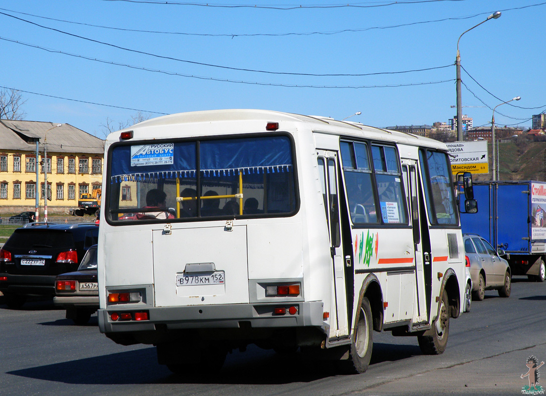 Нижегородская область, ПАЗ-32054 № В 978 КМ 152