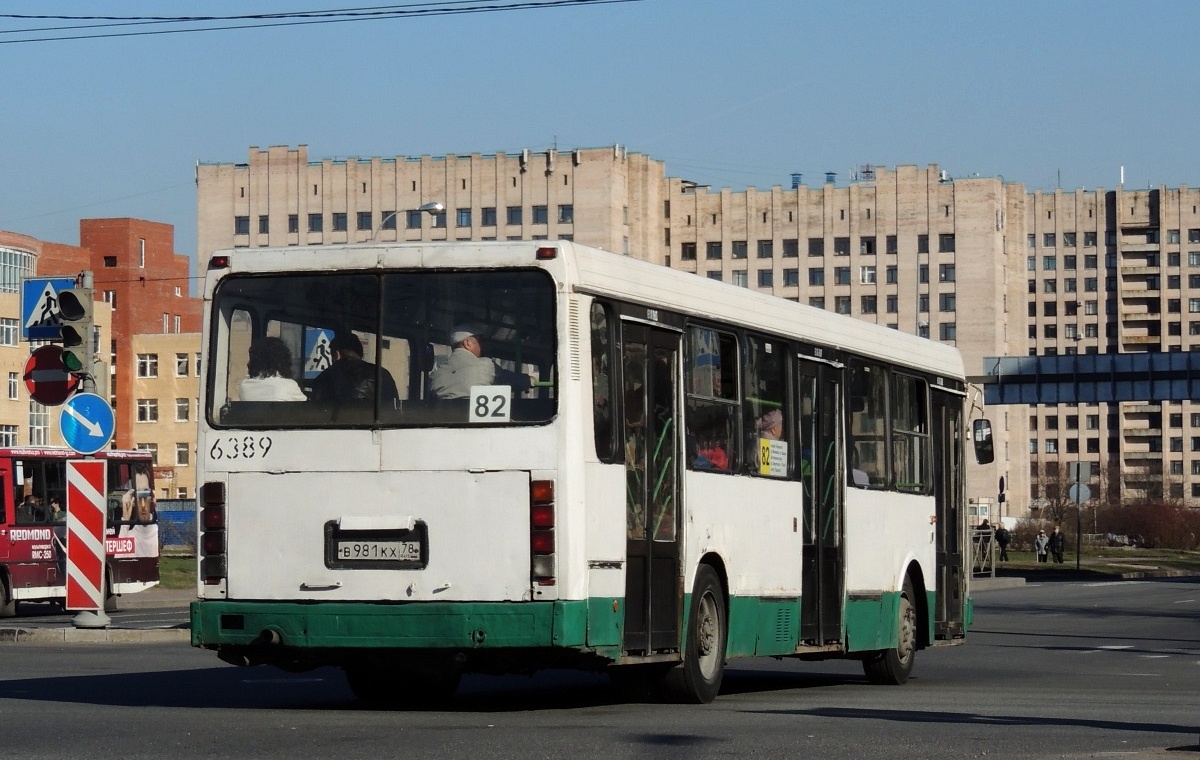 Санкт-Петербург, ЛиАЗ-5256.25 № 6389