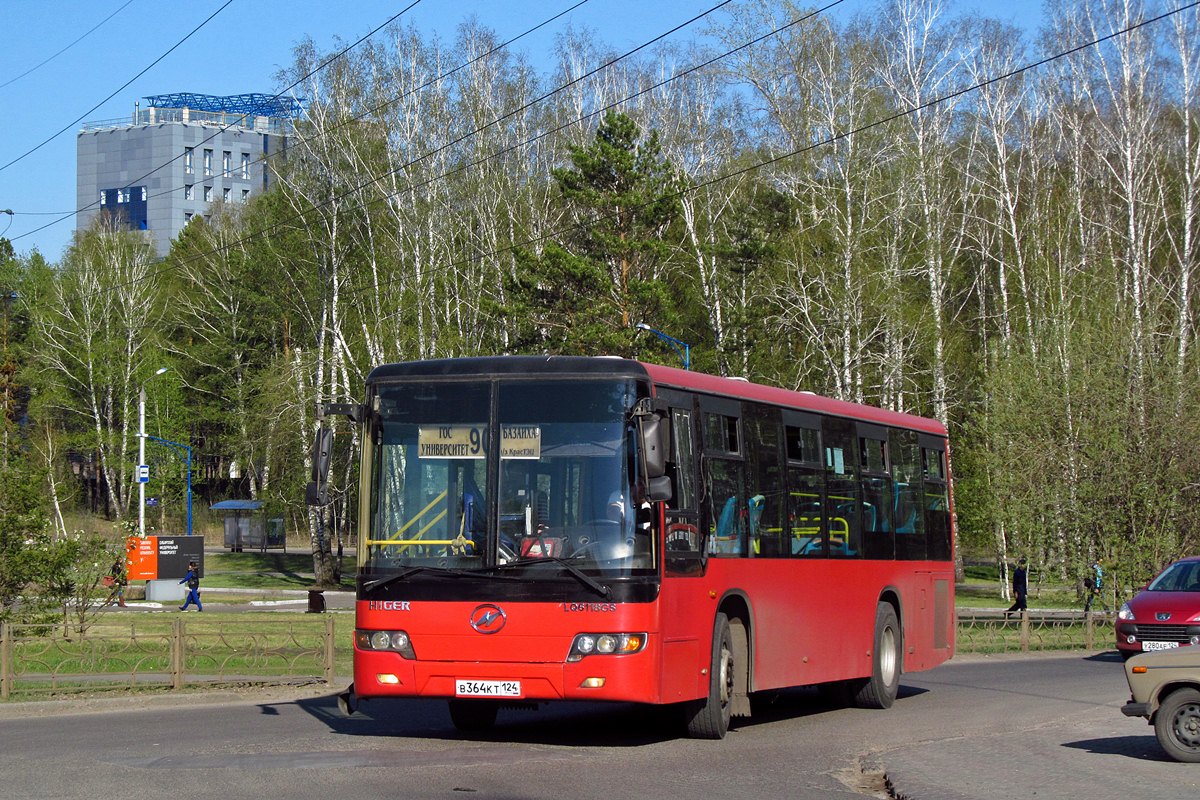 Красноярский край, Higer KLQ6118GS № В 364 КТ 124