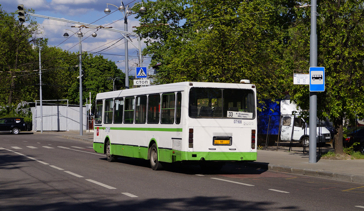 Moszkva, LiAZ-5256.25 sz.: 07108