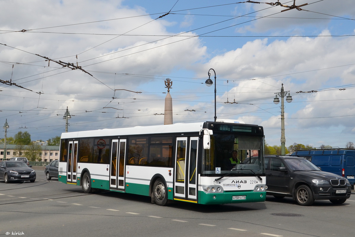 Санкт-Петербург, ЛиАЗ-5292.60 № 2291