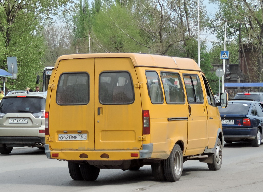 Rostov region, GAZ-322131 (X78) # О 428 МВ 161