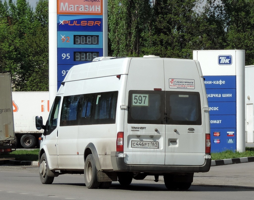 Ростовская область, Нижегородец-222702 (Ford Transit) № С 446 РТ 161