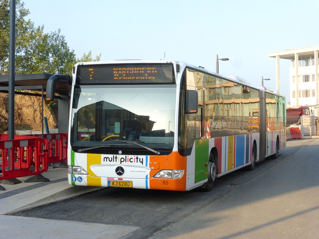 Люксембург, Mercedes-Benz O530G Citaro facelift G № 65