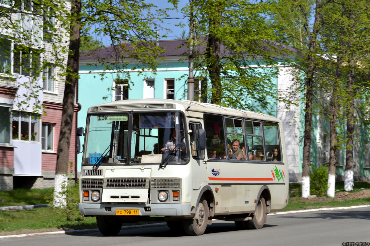 Sverdlovsk region, PAZ-32054 Nr. ЕО 798 66
