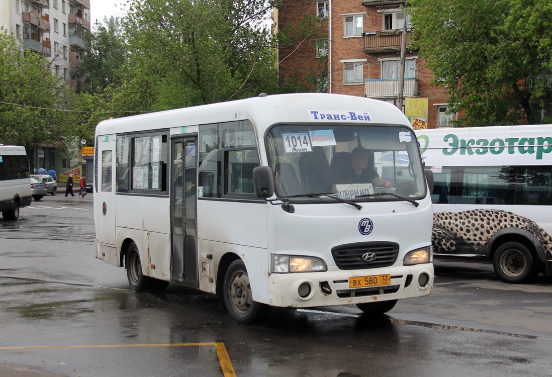 Москва, Hyundai County SWB C08 (ТагАЗ) № ВХ 580 77