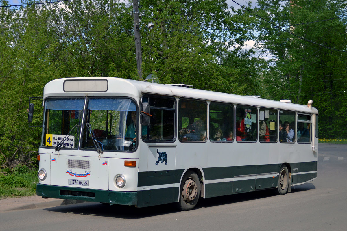 Владимирская область, MAN 192 SL200 № Т 376 НС 33