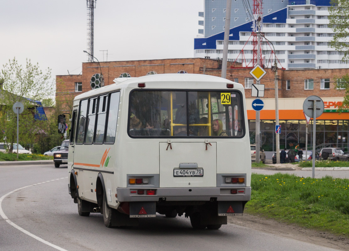 Томская область, ПАЗ-32054 № Е 404 УВ 70