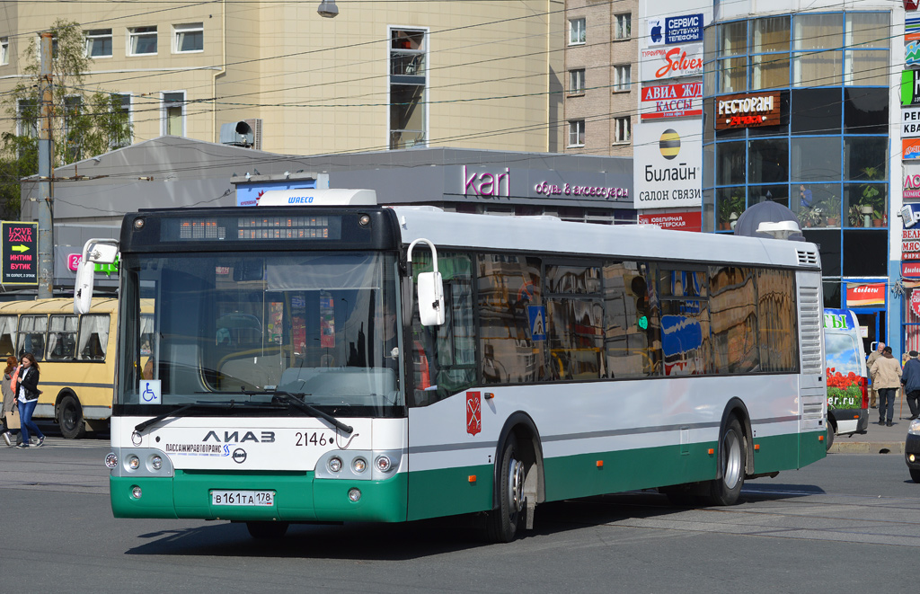 Санкт-Петербург, ЛиАЗ-5292.60 № 2146