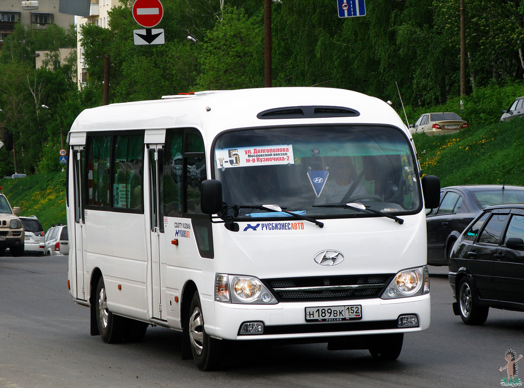 Нижегородская область, Hyundai County Kuzbass № Н 189 ВК 152