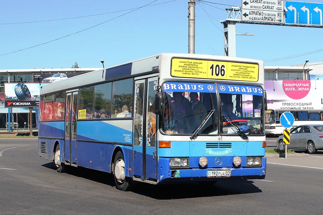 Алматы, Mercedes-Benz O405 № 192 FUA 02