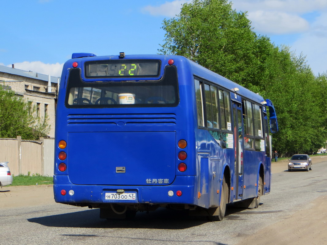 Кировская область, Mudan MD6106 № Н 703 ОО 43