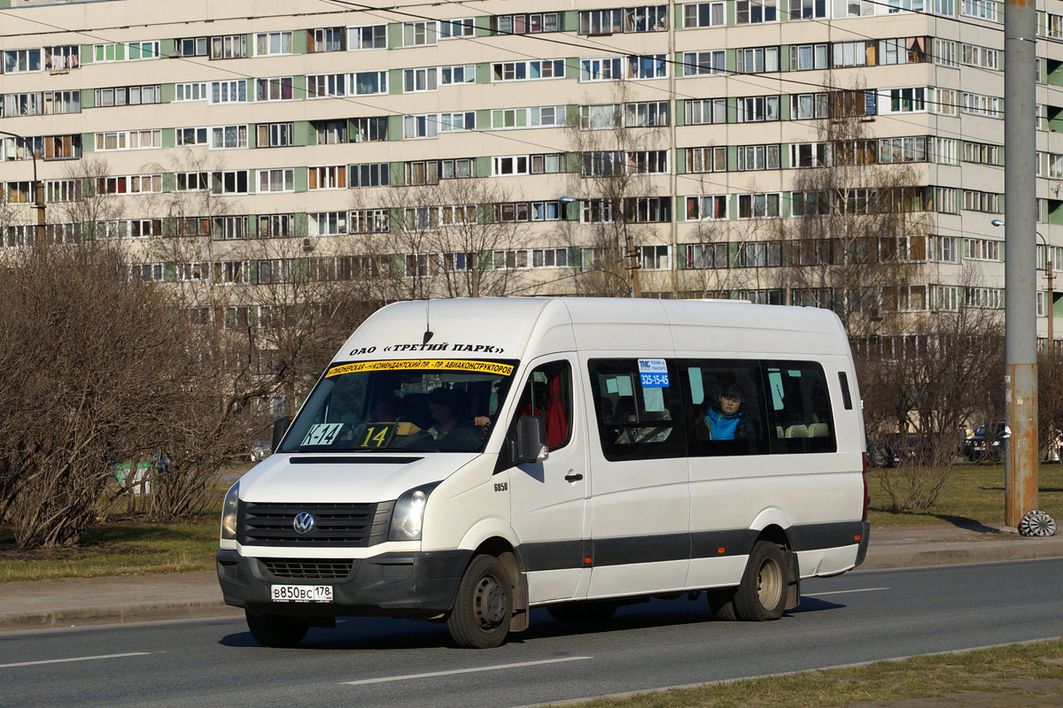 Санкт-Петербург, БТД-2219 (Volkswagen Crafter) № В 850 ВС 178