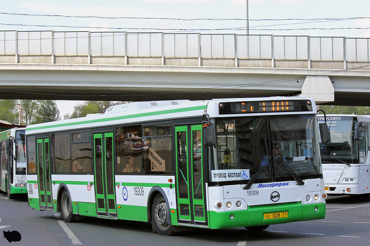 Moskau, LiAZ-5292.21 Nr. 19309