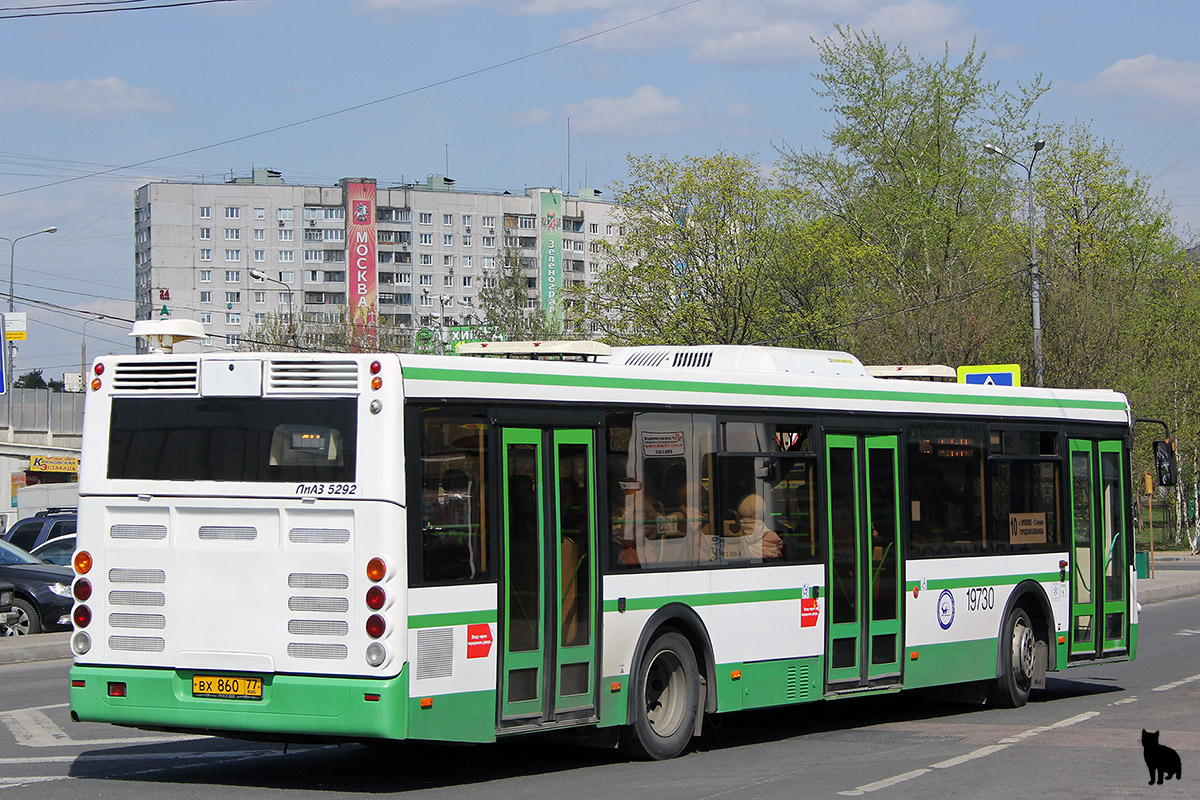 Москва, ЛиАЗ-5292.21 № 19730