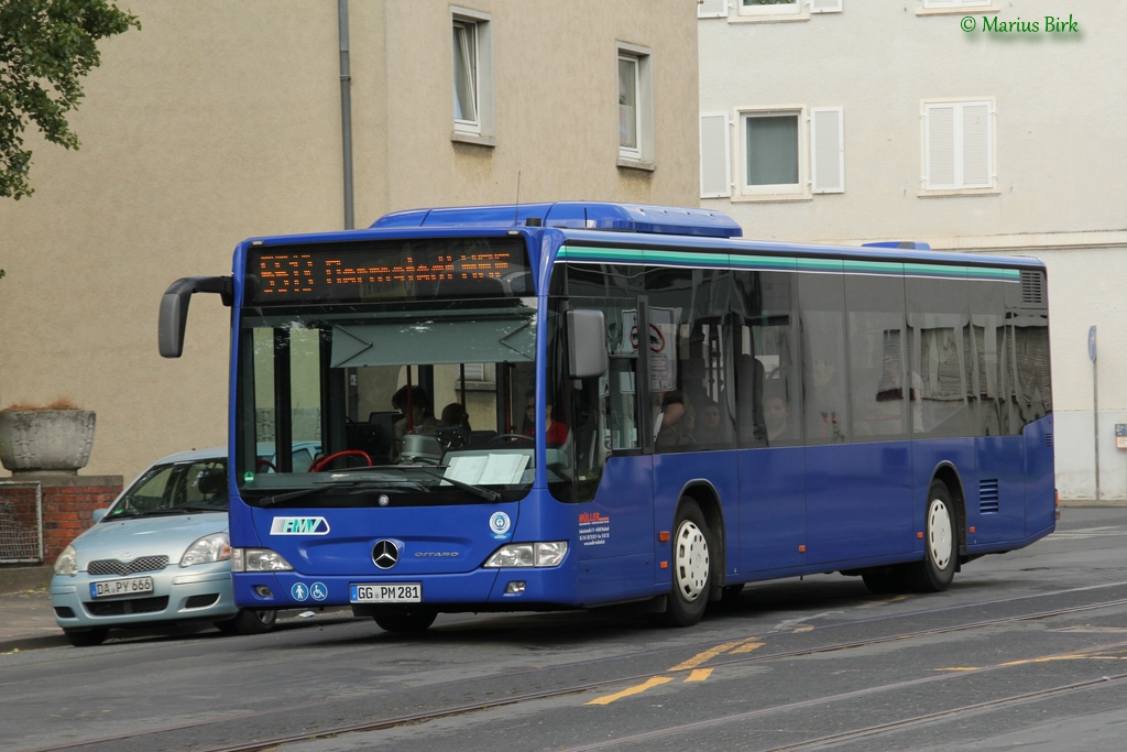 Гессен, Mercedes-Benz O530 Citaro facelift № GG-PM 281