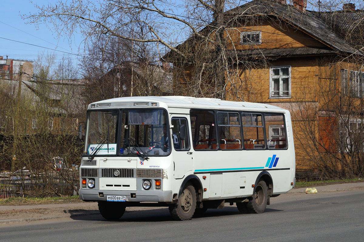 Архангельская область, ПАЗ-32053 № М 600 ВВ 29