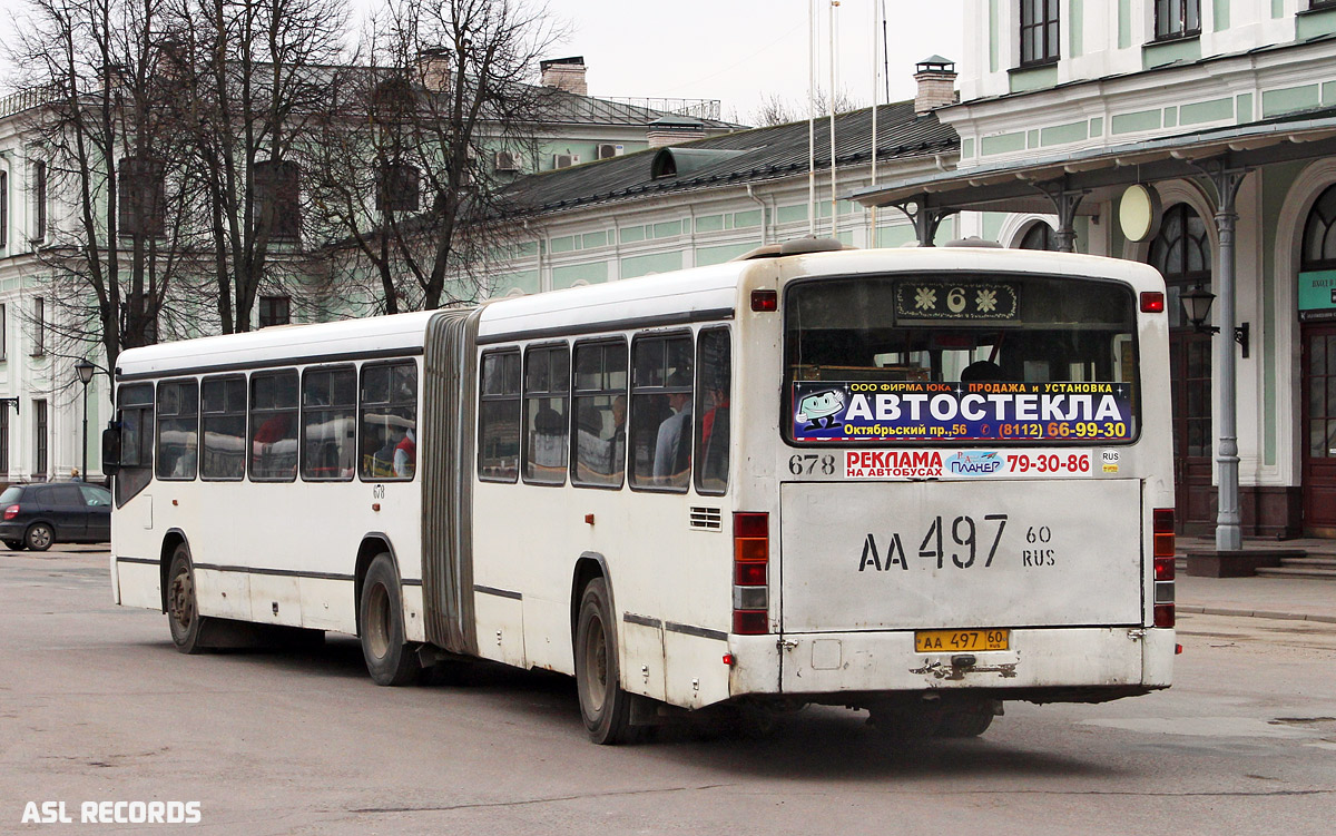 Псковская область, Mercedes-Benz O345G № 678