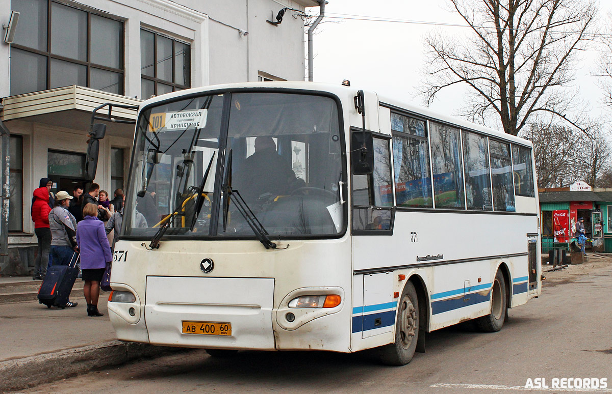 Псковская область, ПАЗ-4230-01 (2-2) (КАвЗ) № 371