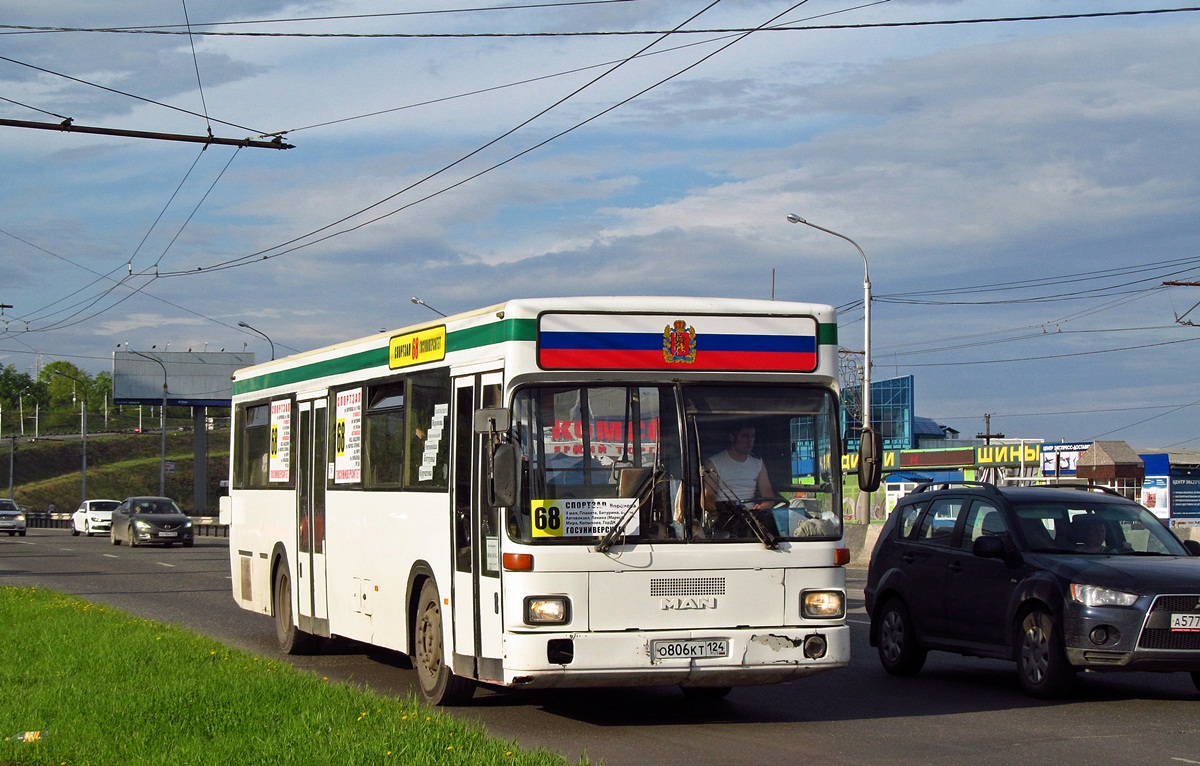 Красноярский край, MAN 791 SL202 № О 806 КТ 124