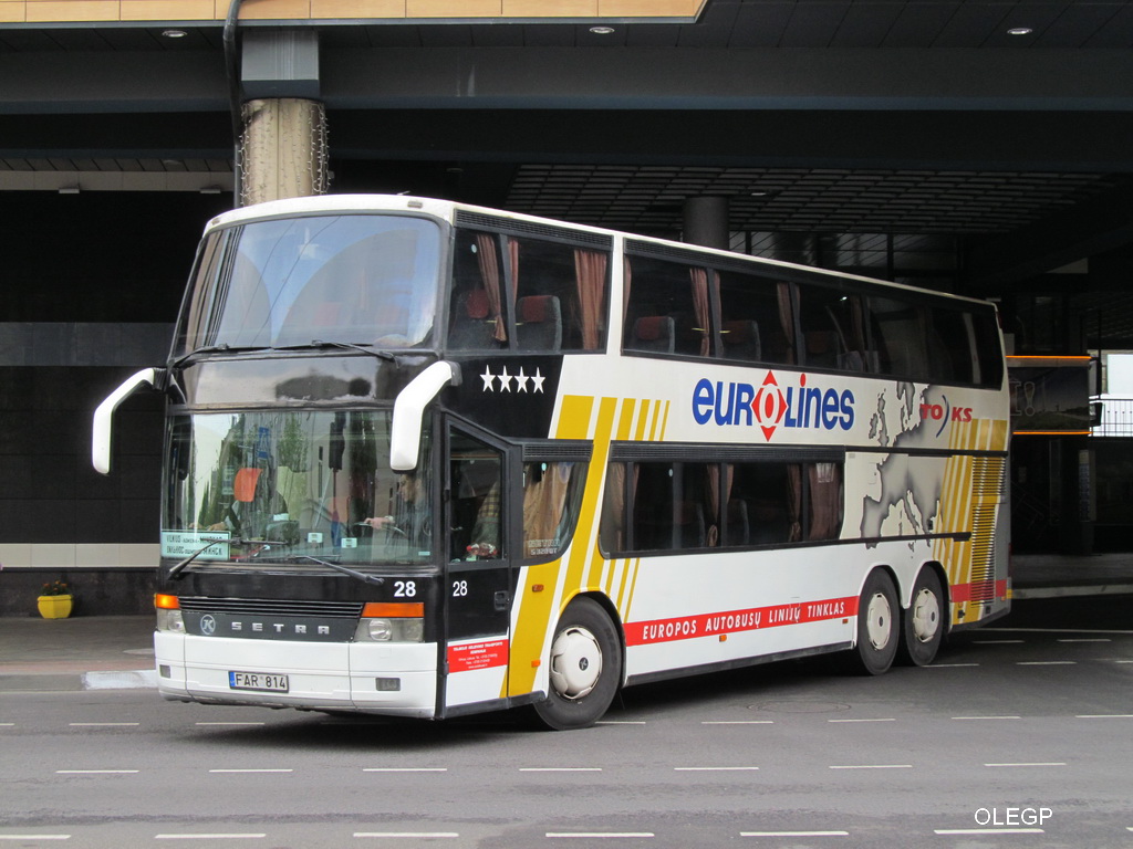 Литва, Setra S328DT № 28