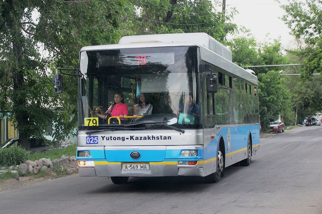 Алматы, Yutong ZK6120HGM № 025