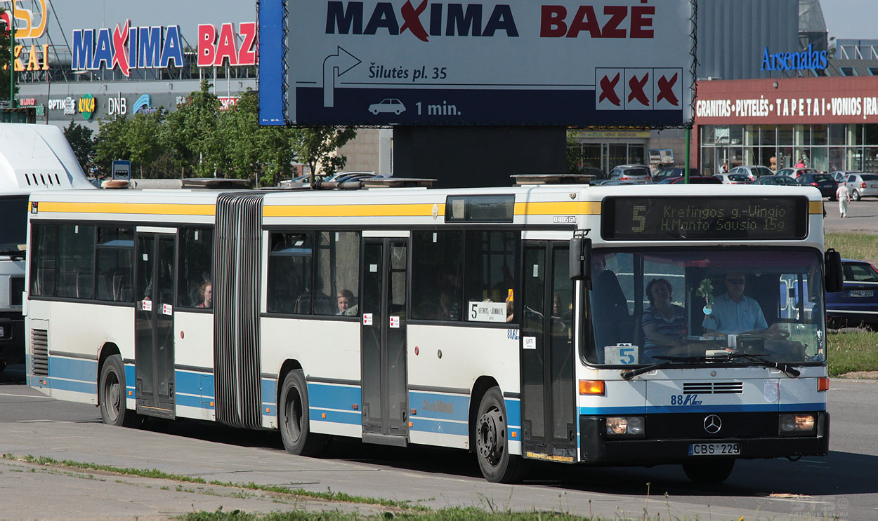 Литва, Mercedes-Benz O405GN № 88