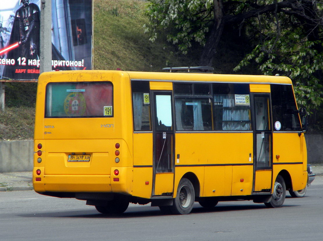 Одесская область, I-VAN A07A-30 № BH 3698 AA