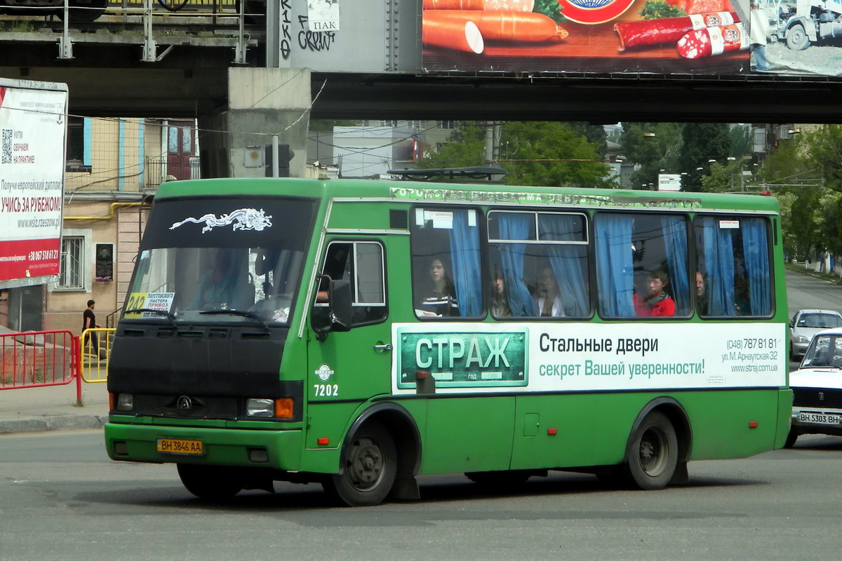 Одесская область, БАЗ-А079.14 "Подснежник" № 7202