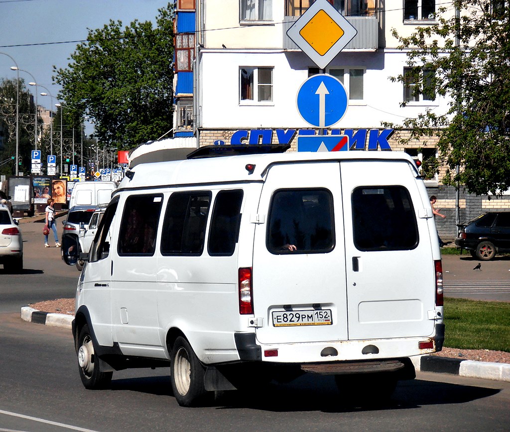 Obwód niżnonowogrodzki, Luidor-225000 (GAZ-322132) Nr Е 829 РМ 152