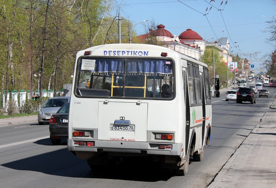 Томская область, ПАЗ-32054 № Е 834 ОО 70