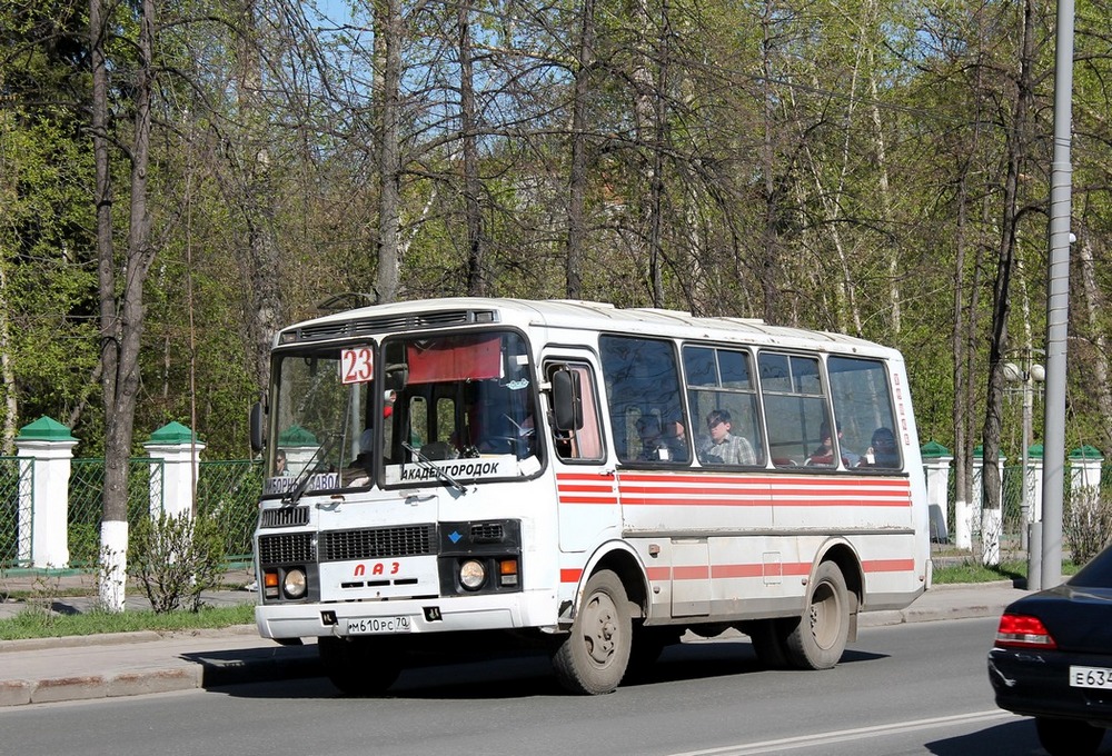 Томская область, ПАЗ-32051-110 № М 610 РС 70