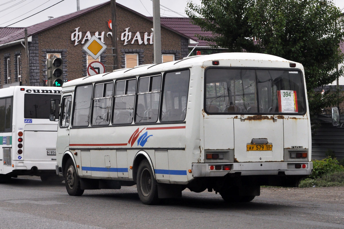 Омская область, ПАЗ-4234 № АУ 579 55