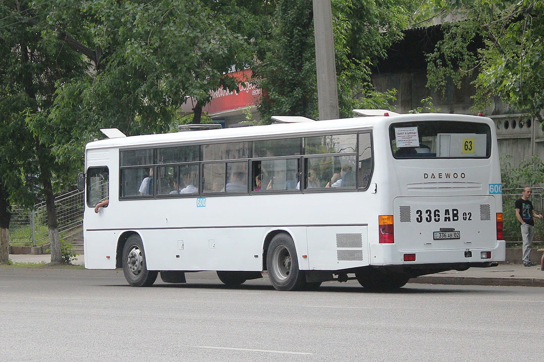 Алматы, Daewoo BS106 (СемАЗ) № 600