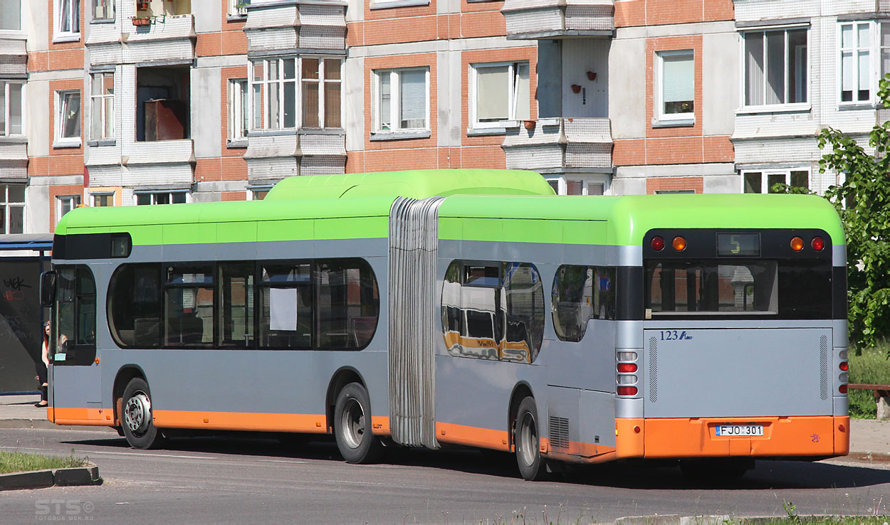 Литва, Mercedes-Benz O530G Irvine Citaro G CNG № 123