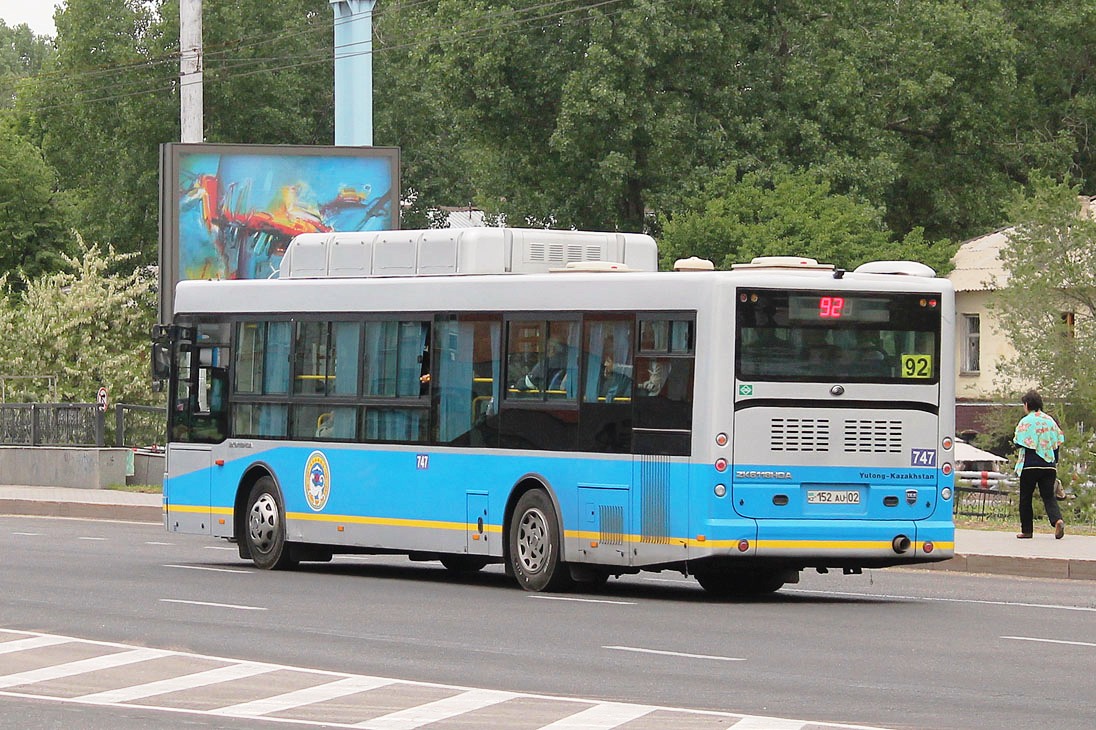 Алматы, Yutong ZK6118HGA № 747