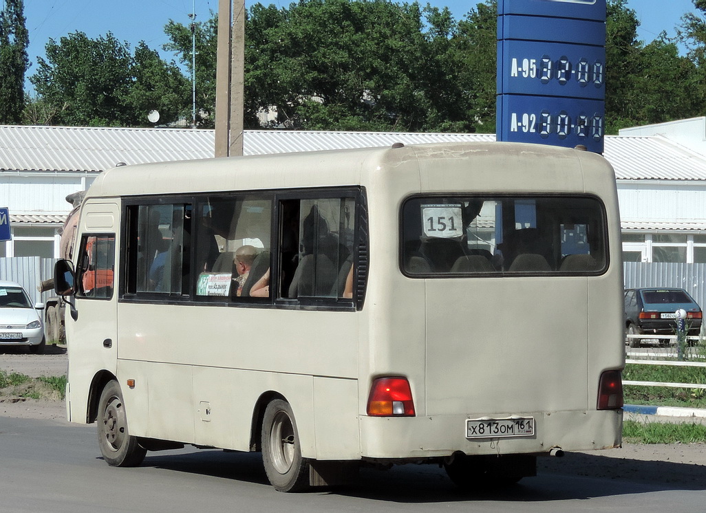 Ростовская область, Hyundai County SWB C08 (РЗГА) № Х 813 ОМ 161