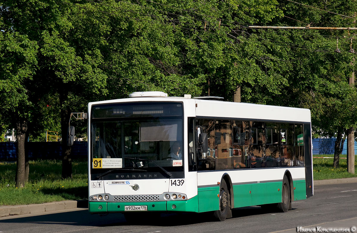 Санкт-Петербург, Волжанин-5270-20-06 "СитиРитм-12" № 1439