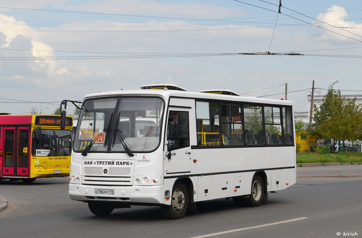 Санкт-Петербург, ПАЗ-320402-05 № В 786 РР 178