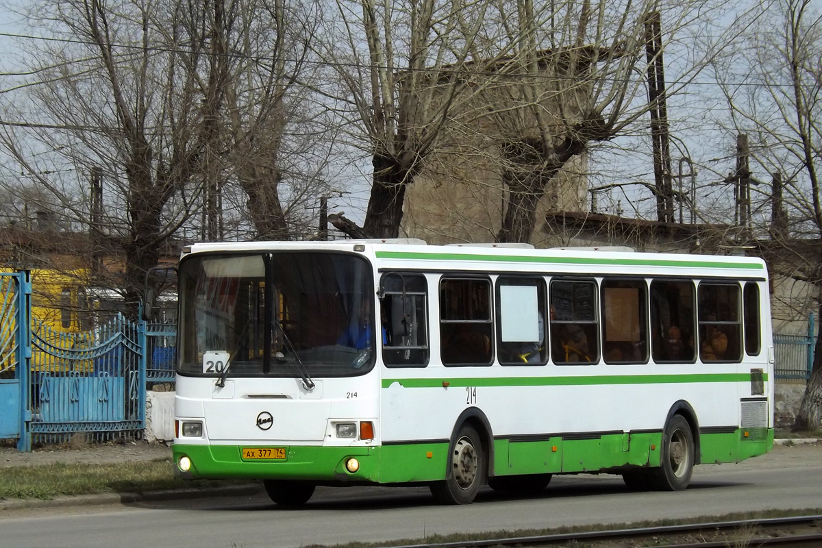 Chelyabinsk region, LiAZ-5256.35 № 214