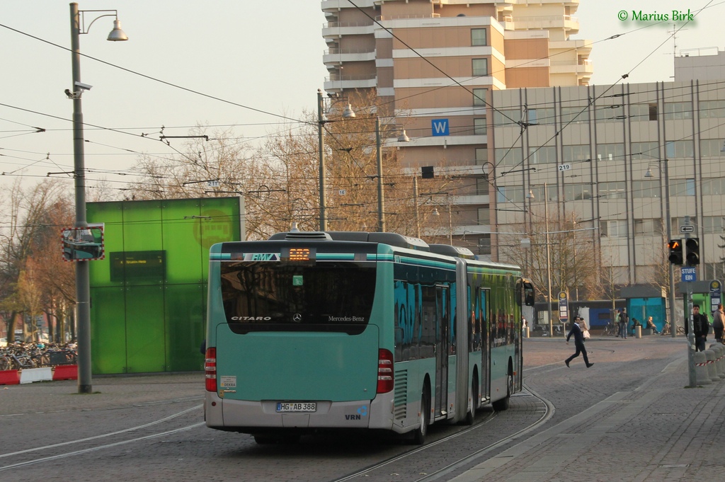 Гессен, Mercedes-Benz O530G Citaro facelift G № HG-AB 388