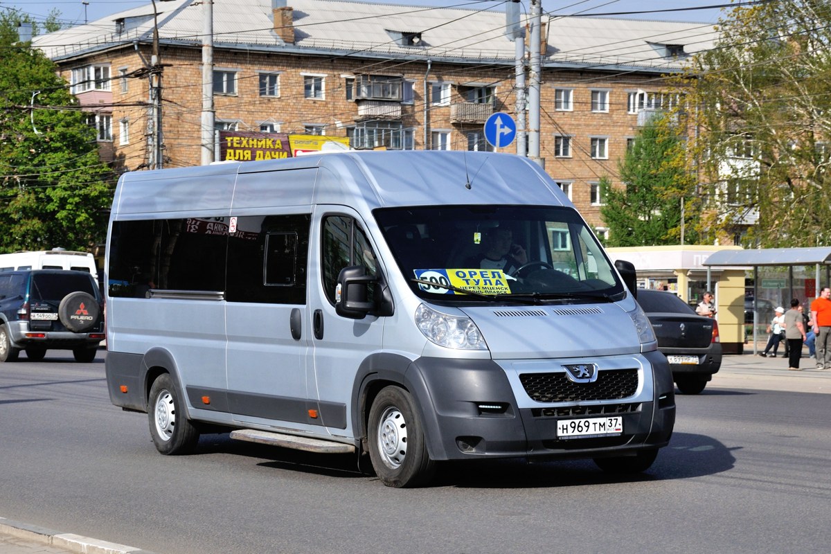 Орловская область, София (Peugeot Boxer) № Н 969 ТМ 37 — Фото — Автобусный  транспорт