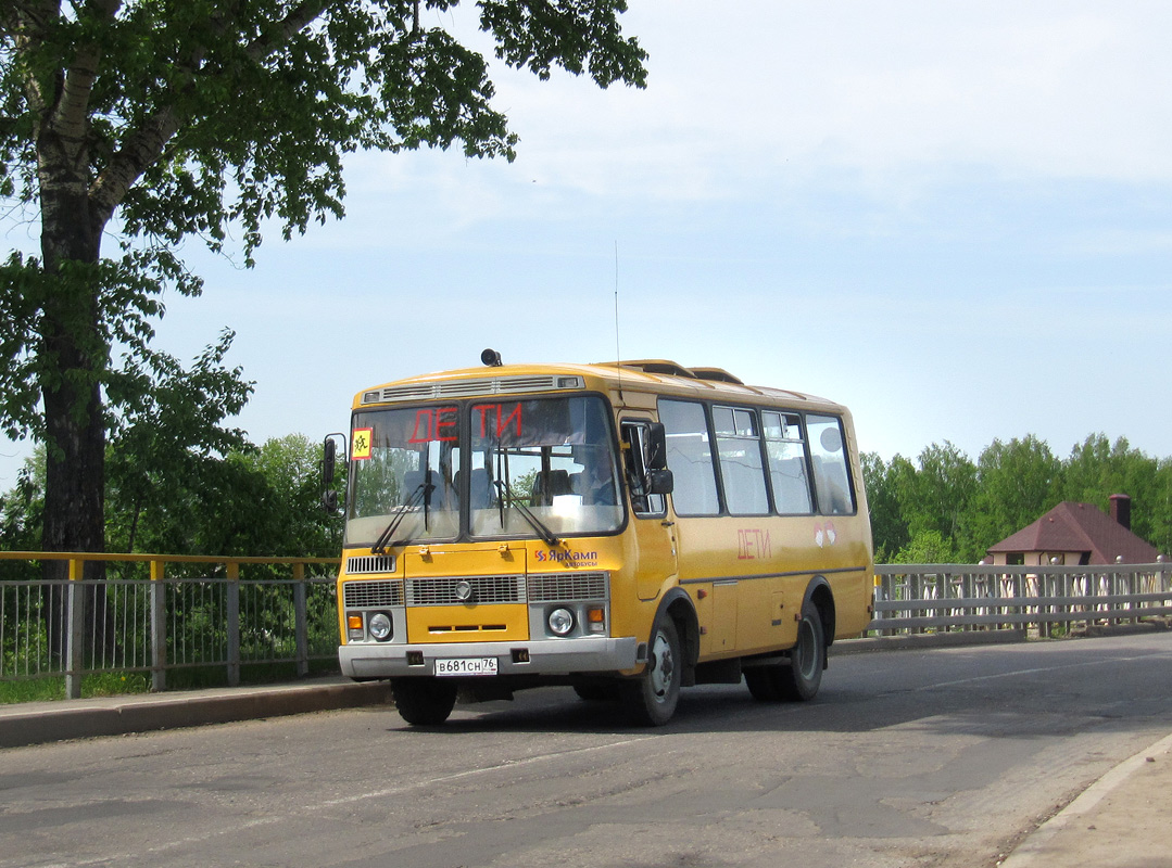 Ярославская область, ПАЗ-32053-70 № В 681 СН 76