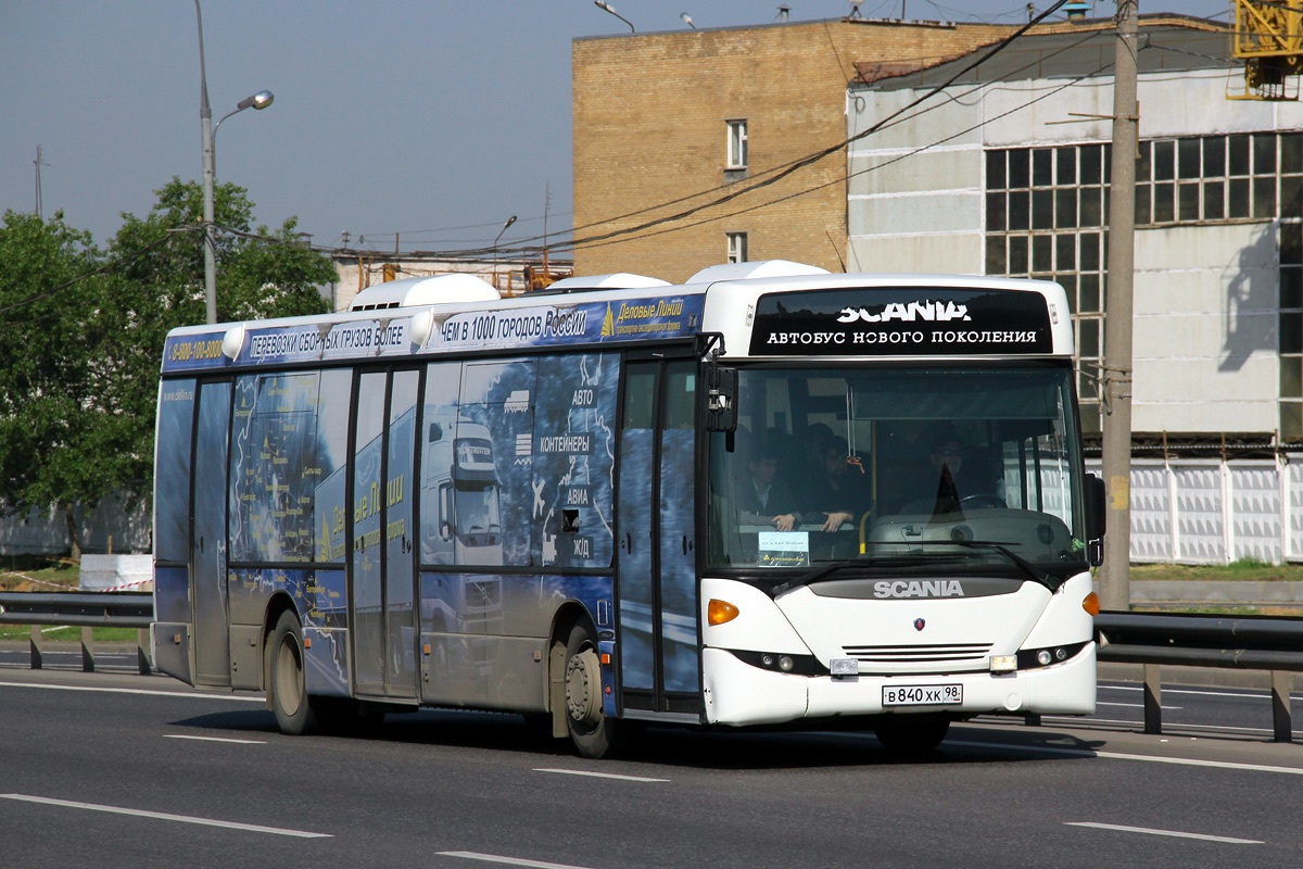 Санкт-Пецярбург, Scania OmniLink II (Скания-Питер) № В 840 ХК 98