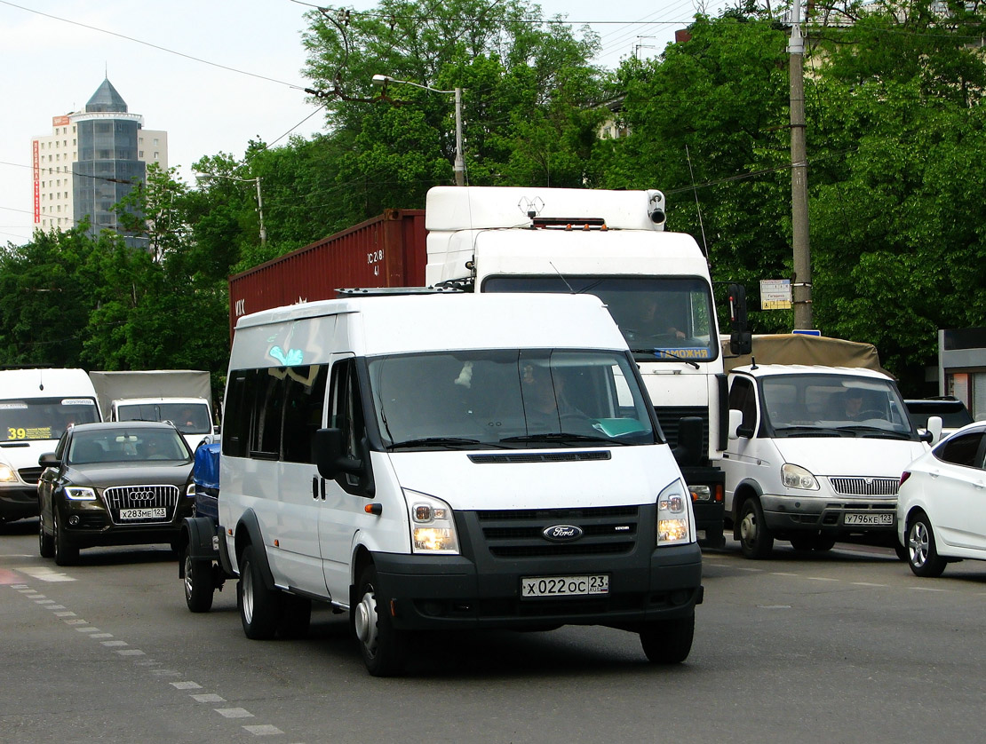 Краснодарский край, Ford Transit № Х 022 ОС 23 — Фото — Автобусный транспорт