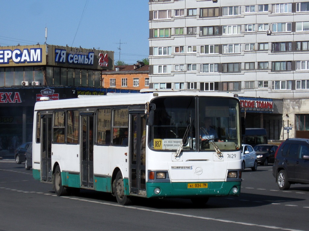 Санкт-Петербург, ЛиАЗ-5256.25 № 7629